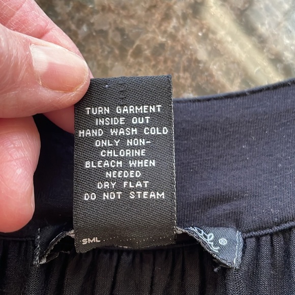 Cato Size Large NWT Black Beaded  Butterfly Tank Top
. - Picture 8 of 12